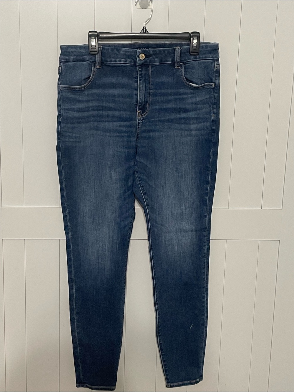 American Eagle Outfitters Skinny Jeans - Dark Blue Wash